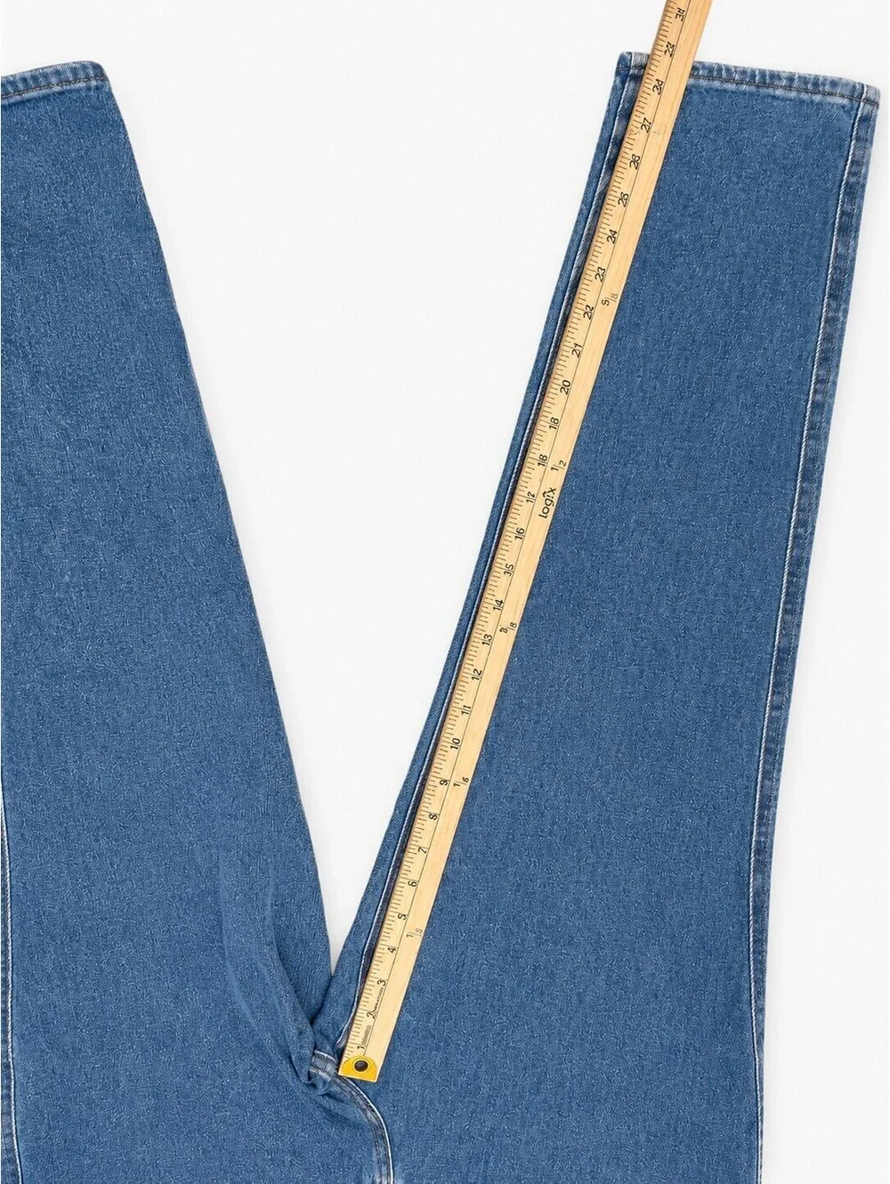 Lee Classic Blue Denim Jeans - Relaxed Fit Straight Leg